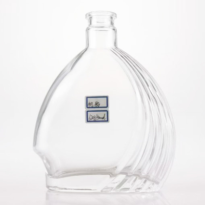 Schermdruk Super flint glasmateriaal 750 ml whiskyfles voor aangepaste vorm