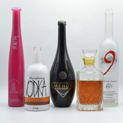 Persoonlijk gegraveerde lege wijnspirits XO Super Flint Vodka glazen flessen voor drank