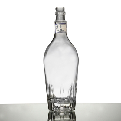 Persoonlijke lege glazen fles voor alcohol Whiskey Vodka Spirit 700ml 750ml 500ml 1000ml