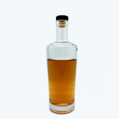 Super Flint glasmateriaal 700 ml whiskyfles voor chique design Gebruikte wijnfles