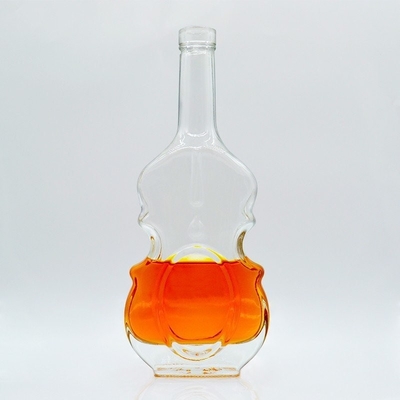 Super Flint Glass Custom Kerstboom Vorm Alcoholische drank Fles 500ml 700ml 750ml