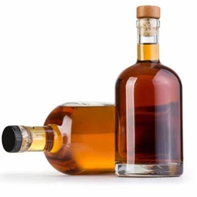 Warm stempelen van het oppervlak Gelaagde flessen voor vodka gin spirit 500 ml 1 liter