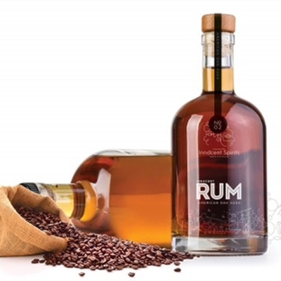 Warm stempelen van het oppervlak Gelaagde flessen voor vodka gin spirit 500 ml 1 liter