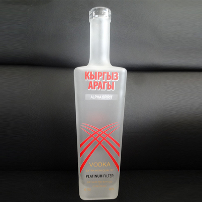 Super Flint Hot Stamping 500ml 700ml 750ml drank brandy glazen fles OEM