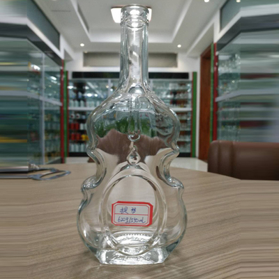 Super Flint Hot Stamping 500ml 700ml 750ml drank brandy glazen fles OEM