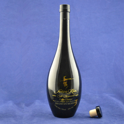 OEM Duidelijk glas Soft Drinks Fles 300ml 500ml 750ml met diepvriesproces