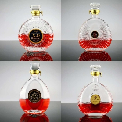 200 ml 375 ml 500 ml 750 ml Super Flint Glas wijnflessen met kurk afdichting