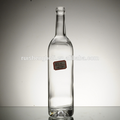 Decale oppervlaktebehandeling Custom Giant 750 ml 1000 ml lege brouw gin rum decanter alcohol drank pruim wijn glasfles