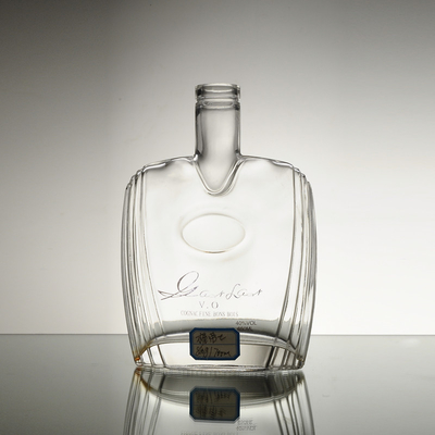 Decale oppervlaktebehandeling Custom Giant 750 ml 1000 ml lege brouw gin rum decanter alcohol drank pruim wijn glasfles