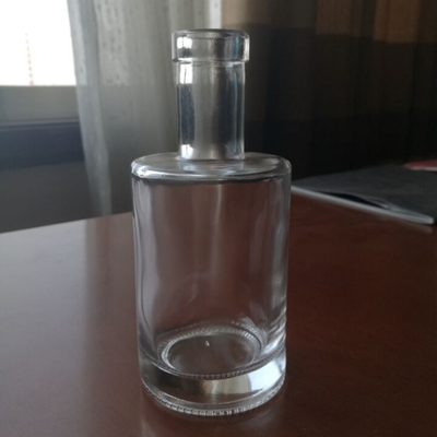 500 ml Custom T-Top Clear Whiskey Vodka Liquor Glasfles met High Flint Glas materiaal