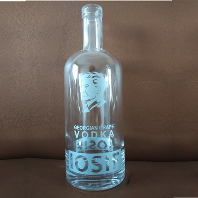 Custom Crystal Glass Leeg Bevroren Tequila 700 ml Fles voor Liquor Whiskey Vodka 750 ml