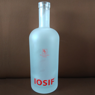 Custom Crystal Glass Leeg Bevroren Tequila 700 ml Fles voor Liquor Whiskey Vodka 750 ml