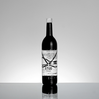 Handelszekerheid Hoog flint glas materiaal 750 ml heldere vodka fles voor groot evenement