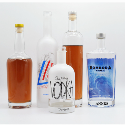 700 ml 750 ml lege alcoholgevroren spuitfles voor wodka rum gin whisky whisky wijn drank