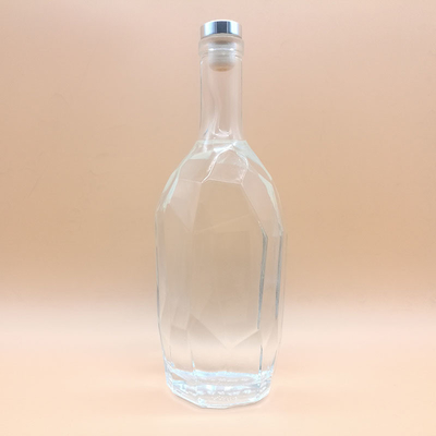 Glasflessen voor whisky met een capaciteit van 750 ml Glas met doppen Andere diepgaande warmstempelen