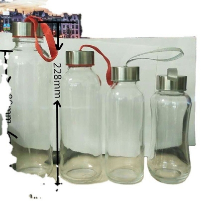 FOB-voorwaarden Super Flint glas waterfles met stop en deklaag 750 ml 1000 ml