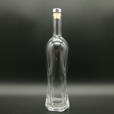 FOB-voorwaarden Super Flint glas waterfles met stop en deklaag 750 ml 1000 ml