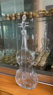 Unieke gitaarvorm op maat gemaakt glasfles voor gedistilleerde dranken