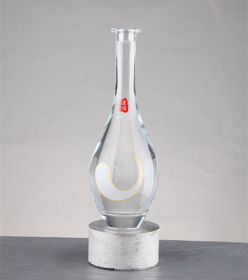 Leeg flesje 750 ml Spirits en likeur fles met kurk zegel Ship naar de wereldmarkt