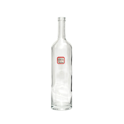 350 ml 750 ml heldere glazen waterfles Persoonlijke kleurspray voor Super Flint glasmateriaal