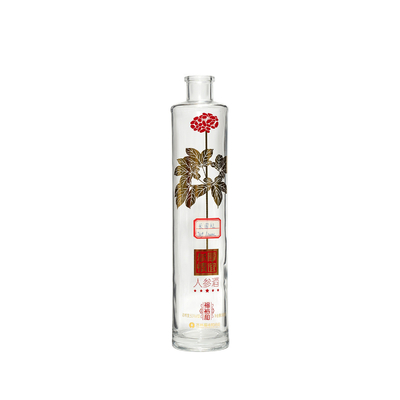 350 ml 750 ml heldere glazen waterfles Persoonlijke kleurspray voor Super Flint glasmateriaal