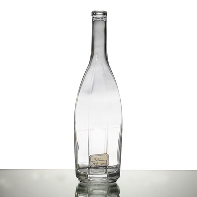 Kettingmateriaal Super Flint Glasmateriaal 4.5L Glasfles voor Vodka Gin Whiskey