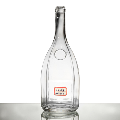 Kettingmateriaal Super Flint Glasmateriaal 4.5L Glasfles voor Vodka Gin Whiskey