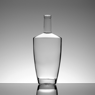Super Flint Glass 375ml 500ml 700ml flessen voor wodka gin whisky rum brandy bulk verkoop