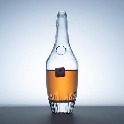 Super Flint Glass 375ml 500ml 700ml flessen voor wodka gin whisky rum brandy bulk verkoop
