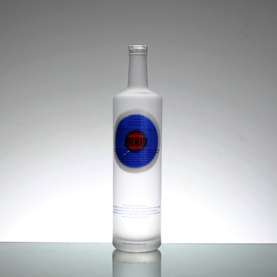 Super Flint Glass 375ml 500ml 700ml flessen voor wodka gin whisky rum brandy bulk verkoop