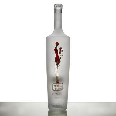 375 ml 500 ml glazen fles met etiket afdruk en gratis monster aangeboden