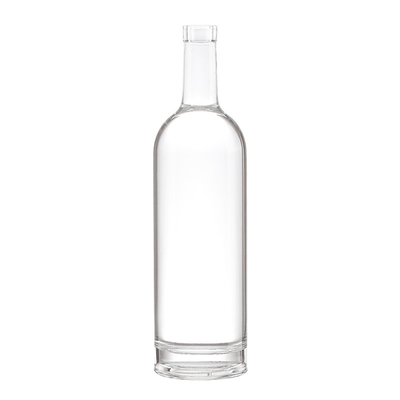 Warm stempelen 2 liter glasfles voor aangepaste vorm sap gedistilleerde dranken alcohol wodka gin blauwe wijn