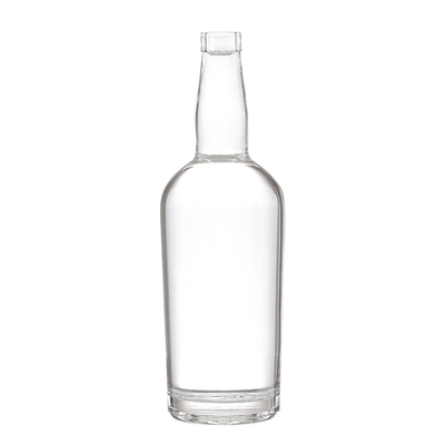 Warm stempelen 2 liter glasfles voor aangepaste vorm sap gedistilleerde dranken alcohol wodka gin blauwe wijn