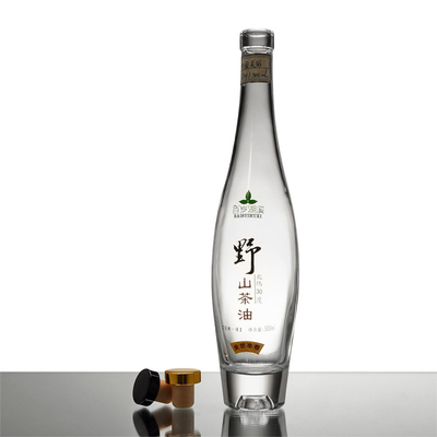 375 ml 500 ml glazen fles met etiket afdruk en gratis monster aangeboden