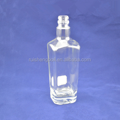 500 ml glazen alcoholflessen met bevroren/transparante/geverfde kleur