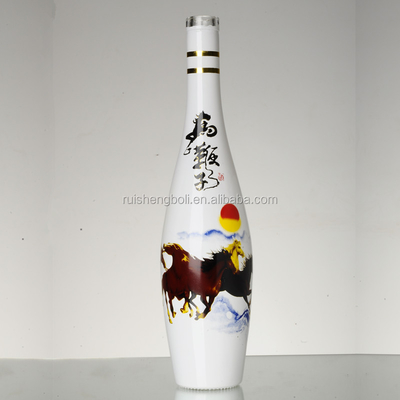 500 ml/700 ml/750 ml extra maagdelijke olijfolie glazen flessen voor dressing sauzen