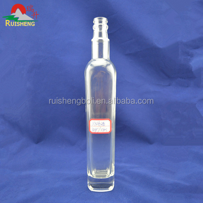 Glasfles voor appelcider 100 ml 300 ml met Decal-oppervlakte-handhaving en kurkverzegeling