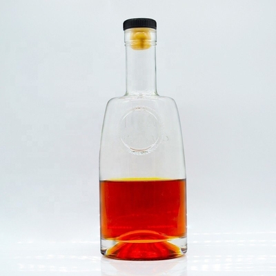 Persoonlijke lege drankfles 1L vodka glazen fles met uniek ontwerp Express verzending