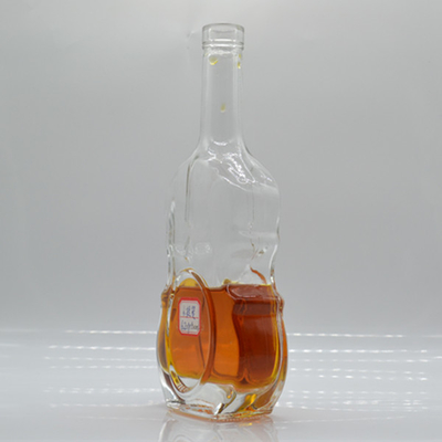 Op maat gemaakte 750 ml/500 ml glazen fles voor gedistilleerde dranken Verpakking