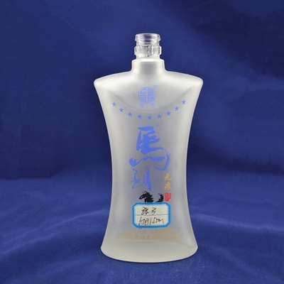 Custom 750ml raketvormige vodka glasfles voor drank online met schroefkap