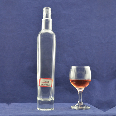 Aanpasbare Limoncello Liquor Vodka Glasfles 750 ml voor de drankenindustrie