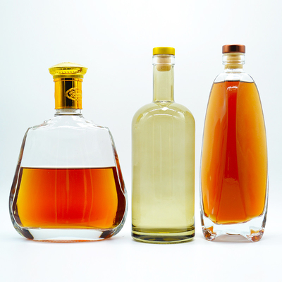 Super Flint glasmateriaal 700 ml fles voor schermdruk