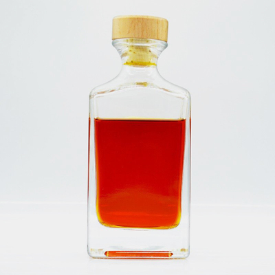 750 ml lege fles met bevroren oppervlak en Super Flint glasmateriaal