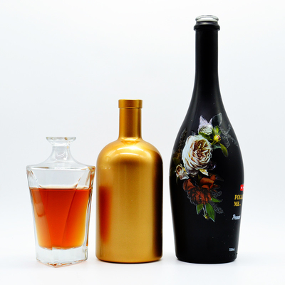 Decal and Surface Handling Super Flint glasfles 700 ml 750 ml 1000 ml voor gedistilleerde dranken