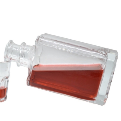 Glasfles Capaciteit 750 ml Bergbasis Ronde Flint Fles Vierkante Schouder Gin Whiskey
