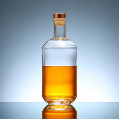 Gepersonaliseerde Kleur Spray Vodka Glasfles 750 ml met Super Flint Glas Materiaal