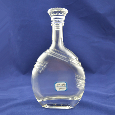 Doorzichtige 750 ml lege Ciroc Vodka Glasflessen Botella met doorzichtig ontwerp