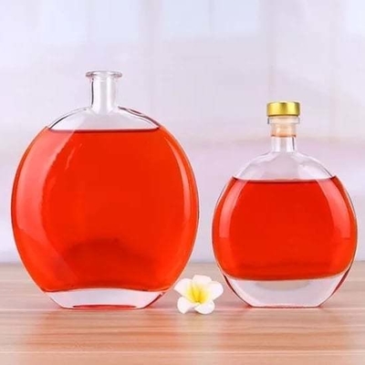 Super Flint 500ml 700ml 750ml Brandy Liquor Glas wijnflessen met en Fashion Design