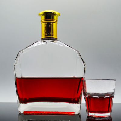 OEM/ODM Acceptabel 1 liter glazen fles voor drank Whisky Gin Tequila van Professional