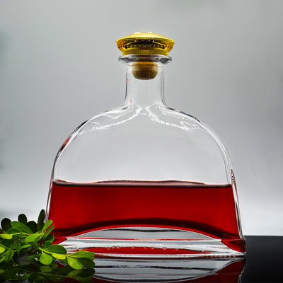 OEM/ODM Acceptabel 1 liter glazen fles voor drank Whisky Gin Tequila van Professional